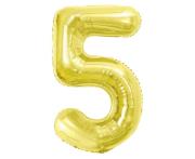Opakowanie Balon foliowy B&C 5 Light gold 85cm