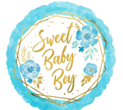 Opakowanie Balon foliowy Baby Boy 46cm
