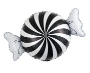Opakowanie Balon foliowy Cukierek czarno-biały 34x50cm
