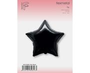 Opakowanie Balon foliowy Gwiazda czarny 45cm