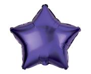 Opakowanie Balon foliowy Gwiazda fioletowa 48cm