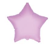Opakowanie Balon foliowy Gwiazda różowy 45cm