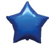 Opakowanie Balon foliowy Gwiazda satynowy Navy Blue 45cm