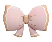 Opakowanie Balon foliowy Kokarda różowa 68x47cm