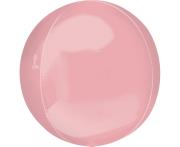 Opakowanie Balon foliowy kula pastelowa różowa 38x40cm