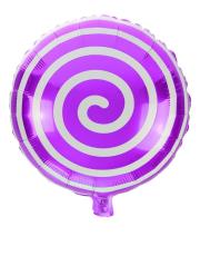 Opakowanie Balon foliowy lizak fioletowy