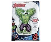 Balon foliowy Marvel Hulk 80x96cm. Wydawca: GODAN. Dadada.pl Opakowanie Balon foliowy Marvel Hulk 80x96cm