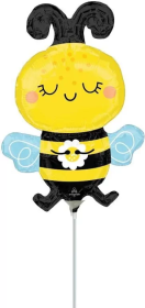 Opakowanie Balon foliowy Mini Shape Happy Bee