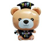 Opakowanie Balon foliowy Miś absolwent 41x53cm