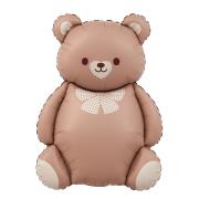 Opakowanie Balon foliowy miś z kokardą