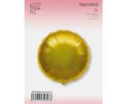 Opakowanie Balon foliowy okrągły złoty 45cm