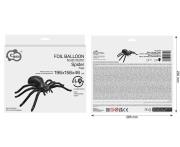 Opakowanie Balon foliowy Pająk czarny stojący 196x156x46cm