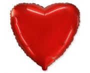 Opakowanie Balon foliowy Serce czerwone 45,5cm