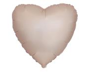 Opakowanie Balon foliowy Serce matowe 45,5cm