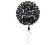 Opakowanie Balon foliowy Sparkling Happy Birthday 46cm