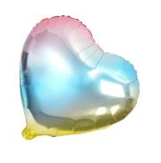 Opakowanie Balon foliowy tęczowy serce