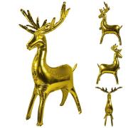 Balon foliowy złoty renifer stojący. Wydawca: ARPEX. Dadada.pl Opakowanie Balon foliowy złoty renifer stojący