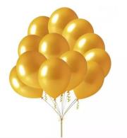 Opakowanie Balon złoty metalik 80szt