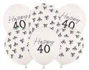 Opakowanie Balony 40 Pastel Off-white 30cm 6szt