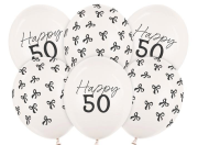 Opakowanie Balony 50 Pastel Off-white 30cm 6szt