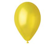 Opakowanie Balony Gemar metalik żółte 25cm 100szt
