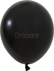 Opakowanie Balony lateksowe Pastel czarne 25cm 100szt