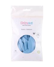 Opakowanie Balony lateksowe Pastel niebieskie 45cm 10szt