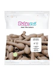 Opakowanie Balony lateksowe Pastel piaskowobiałe 12cm 100szt