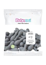 Opakowanie Balony lateksowe Pastel szare 12cm 100szt