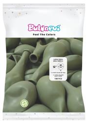 Opakowanie Balony lateksowe Pastel zgniłozielone 30cm 100szt