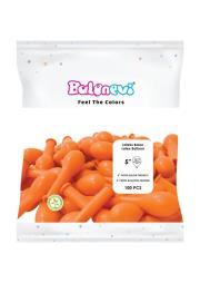 Opakowanie Balony lateksowe Pastelowe pomarańcz 12cm 100szt