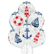 Opakowanie Balony morskie 30cm 6szt