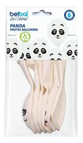 Opakowanie Balony panda 30cm 6szt
