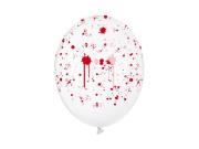 Opakowanie Balony Plamy krwi Crystal Clear 30cm 50szt