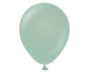 Opakowanie Balony retro zimowe zielone 13cm 100szt