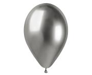 Opakowanie Balony shiny srebrne 33cm 6szt