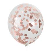 Opakowanie Balony z konfetti czerwonym 30cm 5szt