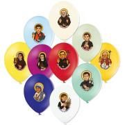 Opakowanie Balony z wizerunkami świętych (10szt)