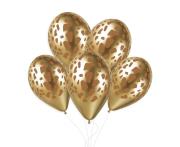 Opakowanie Balony żyrafa shiny złote 33cm 50szt