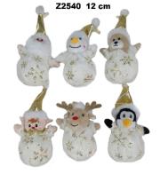 Opakowanie Bałwan Zwierzęta 12cm MIX