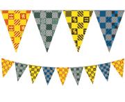 Opakowanie Banner Harry Potter Hogwarts Houses flagi