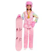 Opakowanie Barbie Careers Snowboarder Doll in Pink Jacket