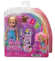 Opakowanie Barbie Chelsea Lalka + akcesoria