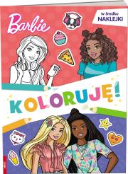 Okładka książki Barbie Koloruję!