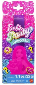 Opakowanie Barbie Party Unboxed Glam Party Chelsea mix