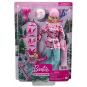 Barbie Sporty zimowe lalka HCN32. Wydawca: Mattel. Dadada.pl Opakowanie Barbie Sporty zimowe lalka HCN32