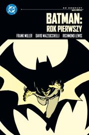 Batman: Rok pierwszy (DC Compact). Autor: Miller Frank, David Mazzucchelli, Richmond Lewis. Dadada.pl Okładka książki Batman: Rok pierwszy (DC Compact)