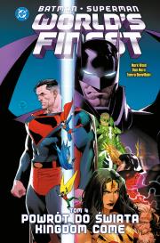 Okładka książki Batman/Superman World's Finest: Powrót do świata Kingdom Come. Tom 4