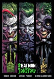 Batman. Trzech Jokerów. DC Black Label wyd. 2025. Autor: Geoff Johns, Fabok Jason. Dadada.pl Okładka książki Batman. Trzech Jokerów. DC Black Label wyd. 2025