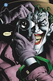 Batman. Zabójczy żart. Autor: Alan Moore, Bolland Brian. Dadada.pl Okładka książki Batman. Zabójczy żart